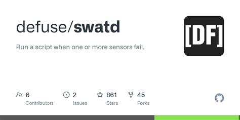 defuse/swatd: Run a script when one or more sensors fail. .